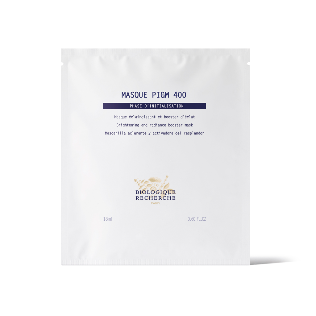 Biologique Recherche skincare mask packaging on a white background