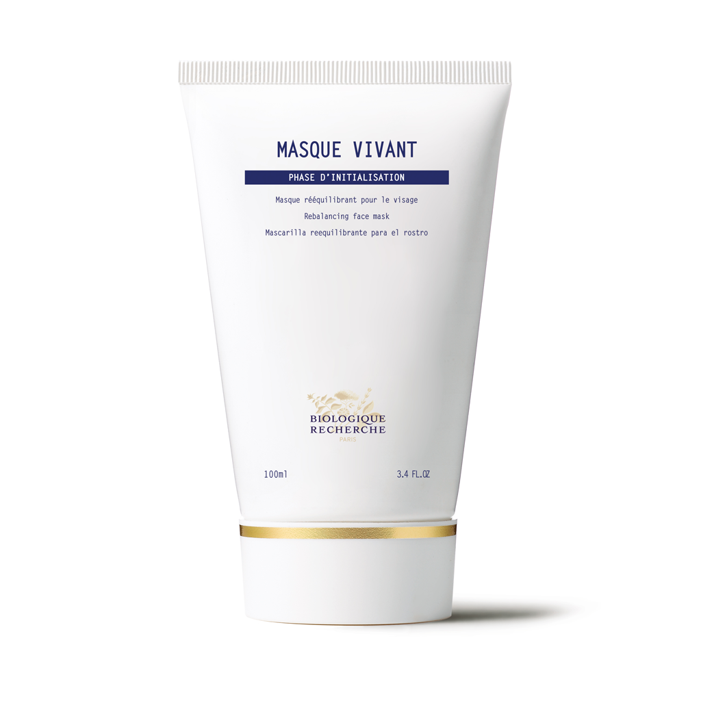 Biologique Recherche face mask tube on a white background